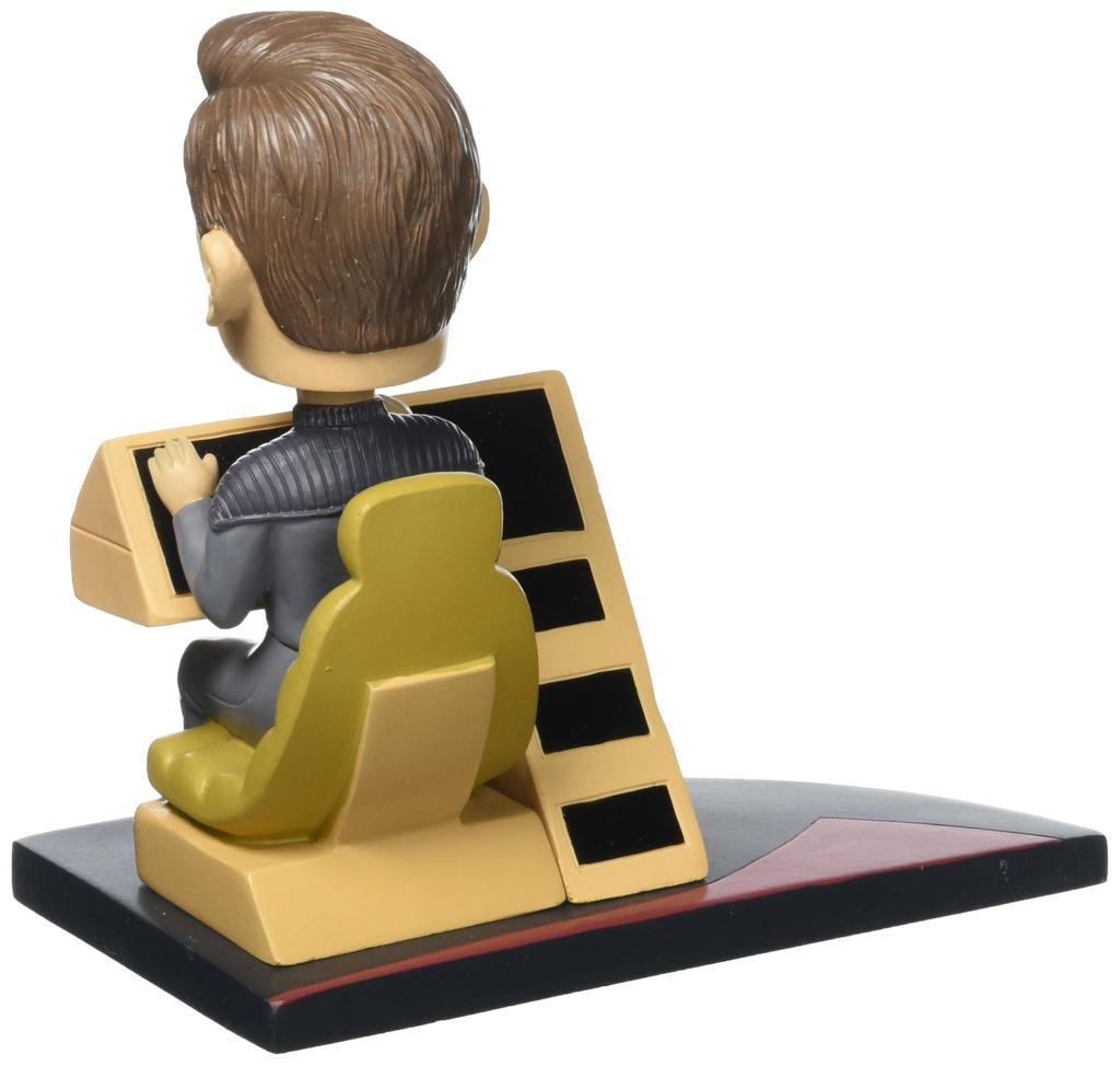 Star The Next Generation Wesley Crusher Deluxe Bobblehead Figure Bridge Painted Complete Figure Trek (with Parts) Non-scale