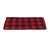 Heating Pad Flannel USB 3 Temperature Settings Grid Portable Electric Heating Pad for Office Chair Car Home Outdoor Red