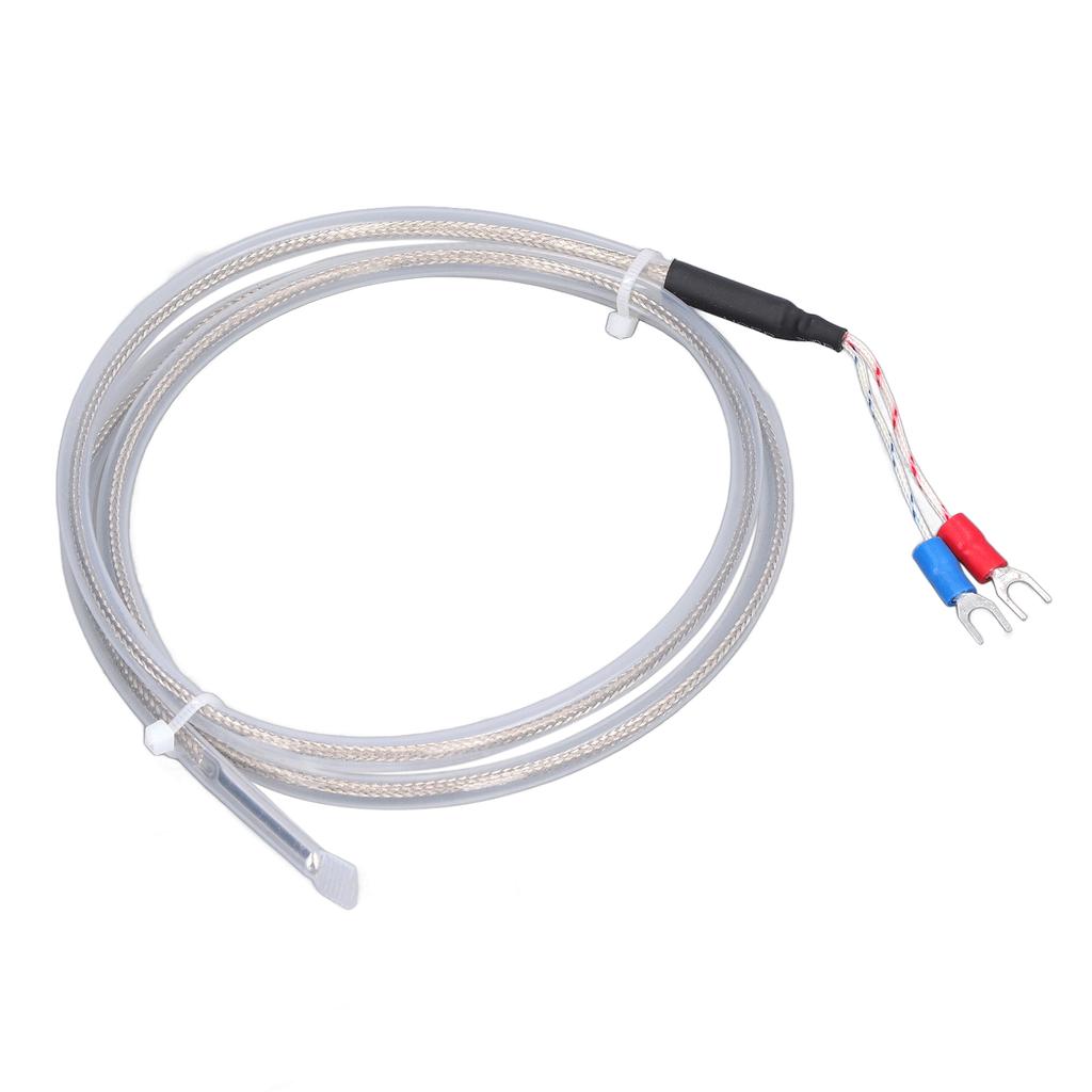 BERM K Type Thermocouple High Accuracy PT100 Temperature Transducer Probe 0‑200℃ 1 Meter Length