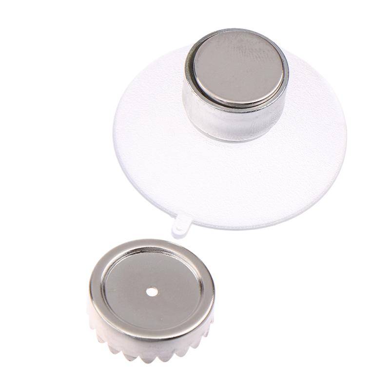 1 Stück Badezimmer Edelstahl Saug Miss Halter Einfacher Magnetischer Seifenhalter Autohalterung Wandmontiertes Regal Hängend