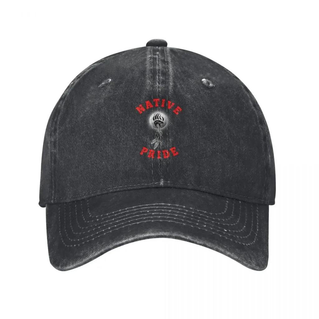 NATIVE PRIDE (BEAR) Baseball Cap birthday cute Sunhat Sun Hat For Children Mens Hats Womens