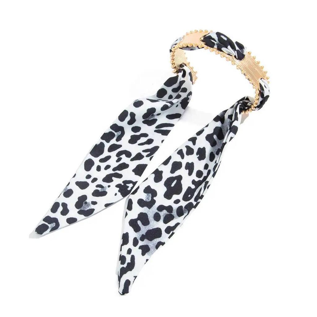 IngeSight.Z 4 Farben Klassisches Retro-Leopardenmuster Schalband Verstellbares Breites Armband Hip Hop Metall Offener Armreif Armreifen Schmuck
