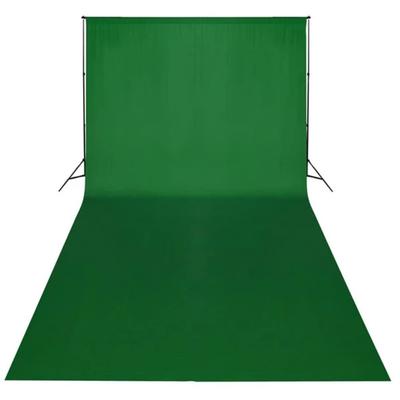 Photo Backdrop Without Stand Cotton Green 600x300 Chroma Key