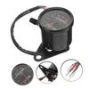 FUNOMOCYA Motorcycle High Accuracy Speedometer Black Metal High Odometer Motorcycle