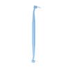 Double Head Single Bundle Orthodontic Toothbrush Interdental Cleaning Brush Portable Soft Bristles Tooth Cleaning Tool