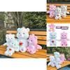 Carebears Plüschtier mit Regenbogenherz und Kirschblütendesign Weicher und bequemer Stoff