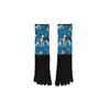 Coolmax Five-Toe Mid-Calf Socks for Men & Women - Perfect for Summer Hiking, Trekking, Marathon, and Trail Running