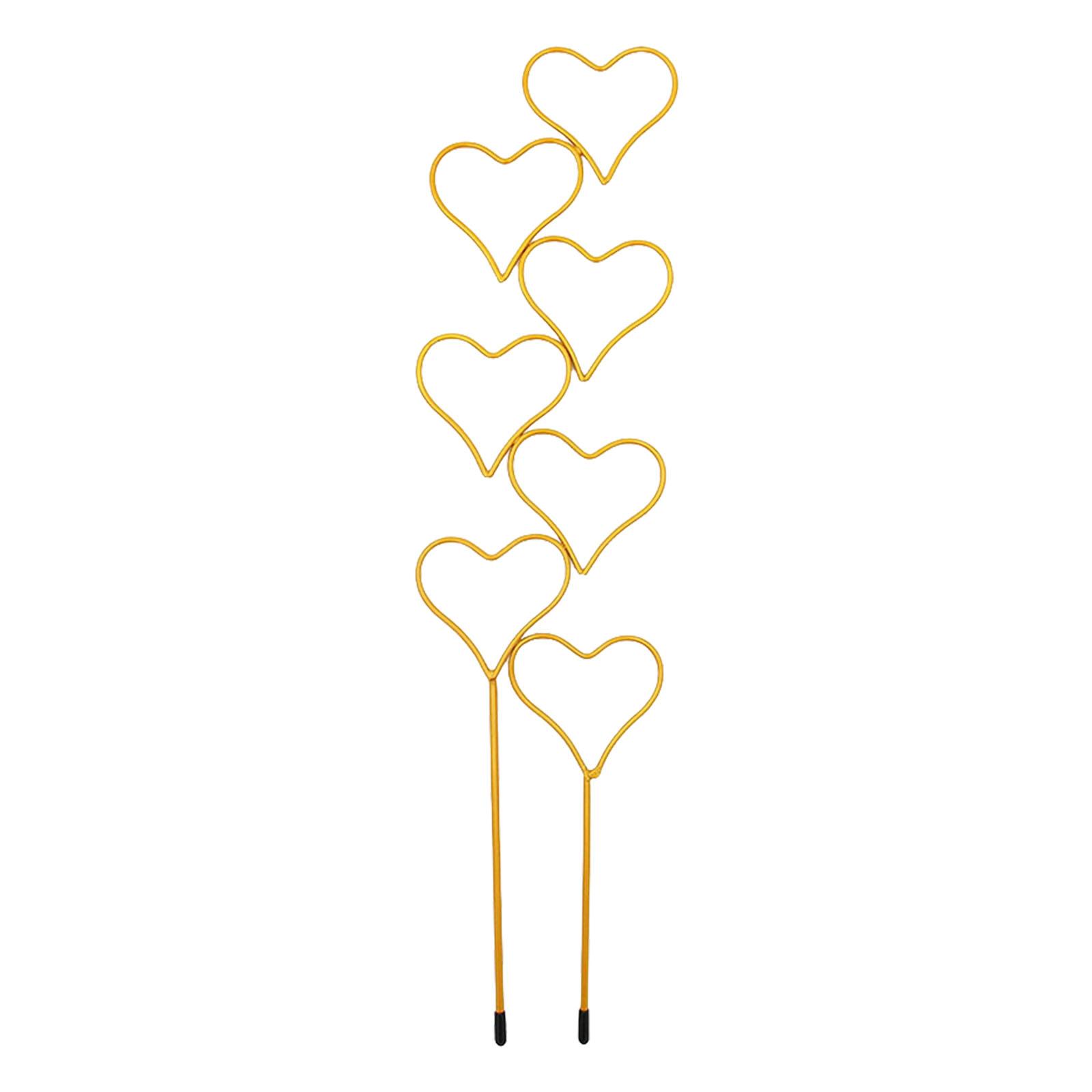 

Iron Garden Stake For Climbing Plant Outdoor Decorative Plant Support Metal Trellis Easy Installation Weather Resistant 1