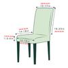 1PC Jacquard Chair Cover Stretch Dining Chair Slipcover For Kitchen Hotel Wedding Banquet Office Anti Dirty