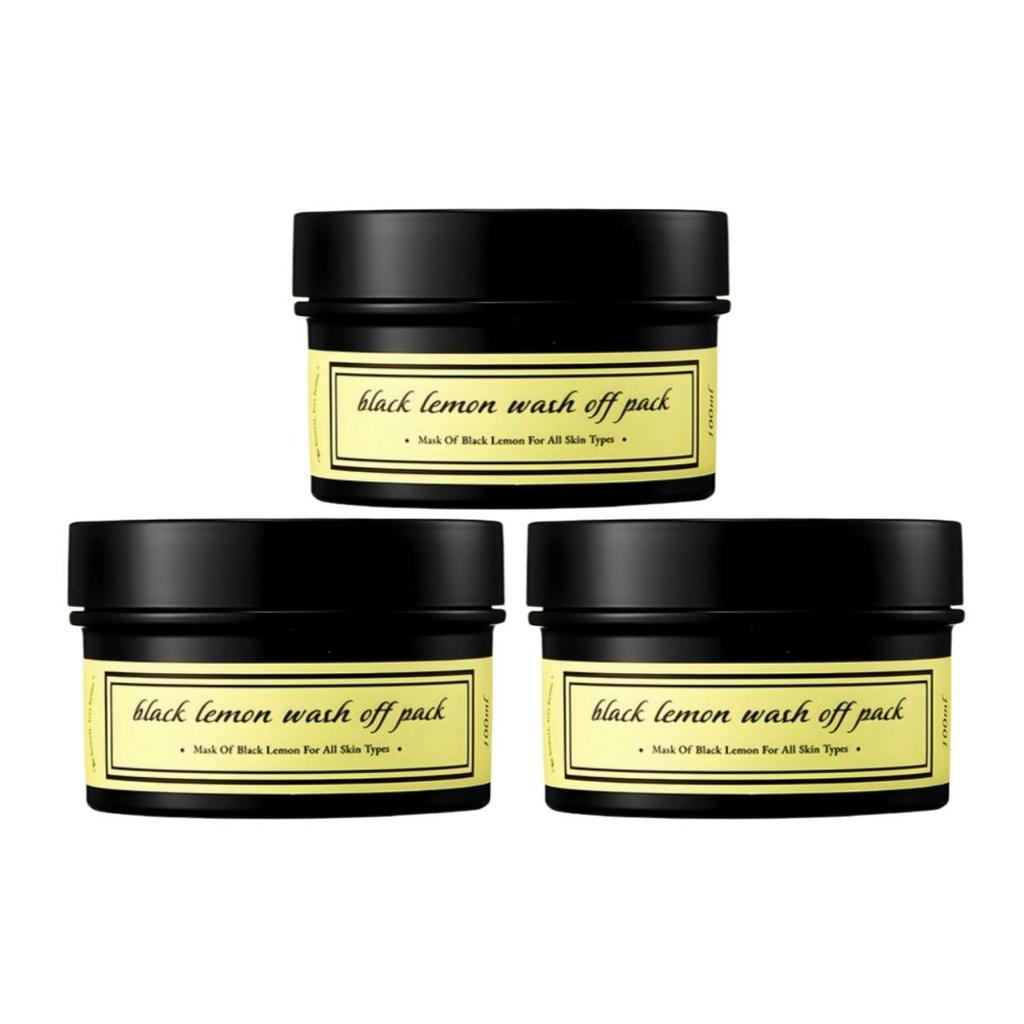 [aetem] Black Lemon Wash Off Pack 100ml