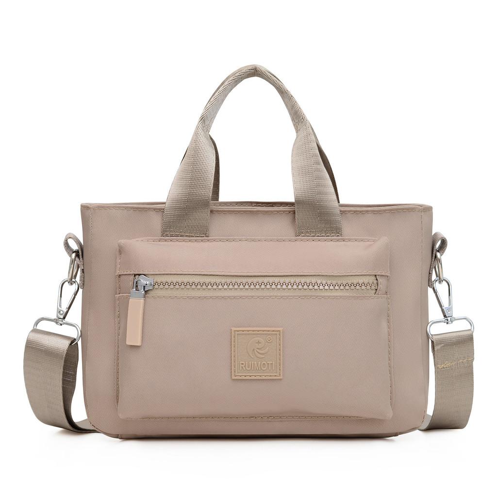 Piccola Borsa a Tracolla in Nylon con Scomparti Multipli per Uso Quotidiano Casual