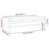 Vidaxl Podstawka Na Monitor, 50X24X16 Cm, Lite Drewno Sosnowe