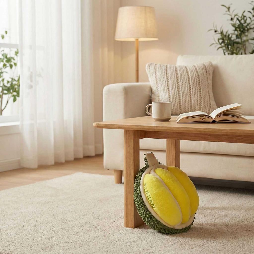 Plush Sound Making Toy Food  Smelling  Interactive Pet Toy