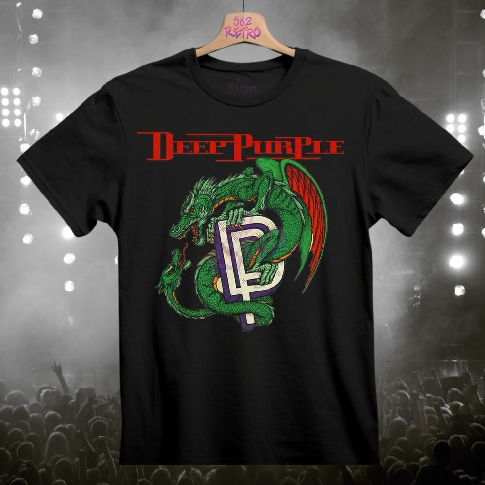 Deep Purple Classic Rock Band TShirt Black S3XL Unisex T-Shirt S