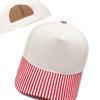Striped Baseball Hats Polka Dot Sunscreen Hat New Trucker Hat  Casual Wear