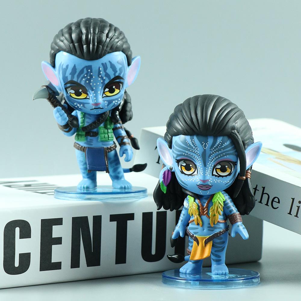 Süße Avatar 2 Neytiri & Jake Sully PVC Figuren Modell Spielzeug 11cm