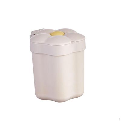 Cute Desktop Garbage Bin Non Slip Waste for Home Bathroom Coffee Table