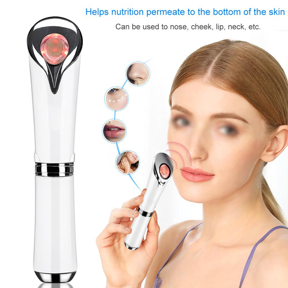 Electric Multi functional Ion Eye Beauty Machine Wrinkles Smoothing Anti Aging (White)