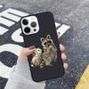 Meme Raccoon Funny Pose Unique Phone Case for iPhone 17 16 15 14 13 12 11 Series Pro Max Plus Double Layer Protection