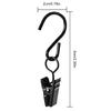 Pack of 50 Durable Hooks for Christmas Decor Outdoor Lighting Heavy Dutys Clamp