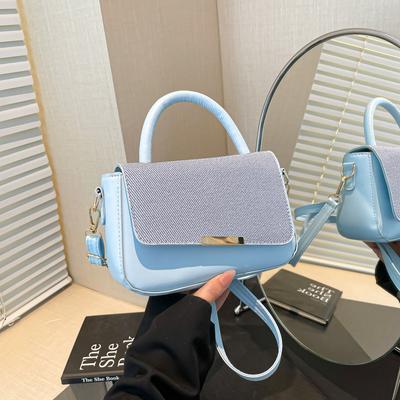 Trendy Texture Personalized Bag Women's 2025 New Fashion Simple Casual Temperament Shoulder Crossbody Handbag