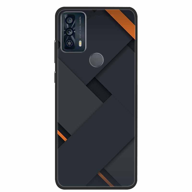 For TCL 20Y 20E Case Luxury Soft Silicone TPU Back Cover For TCL 20Y 20B Phone Cases TCL20Y 20 Y TCL20E Cute 6125F Funda Cartoon