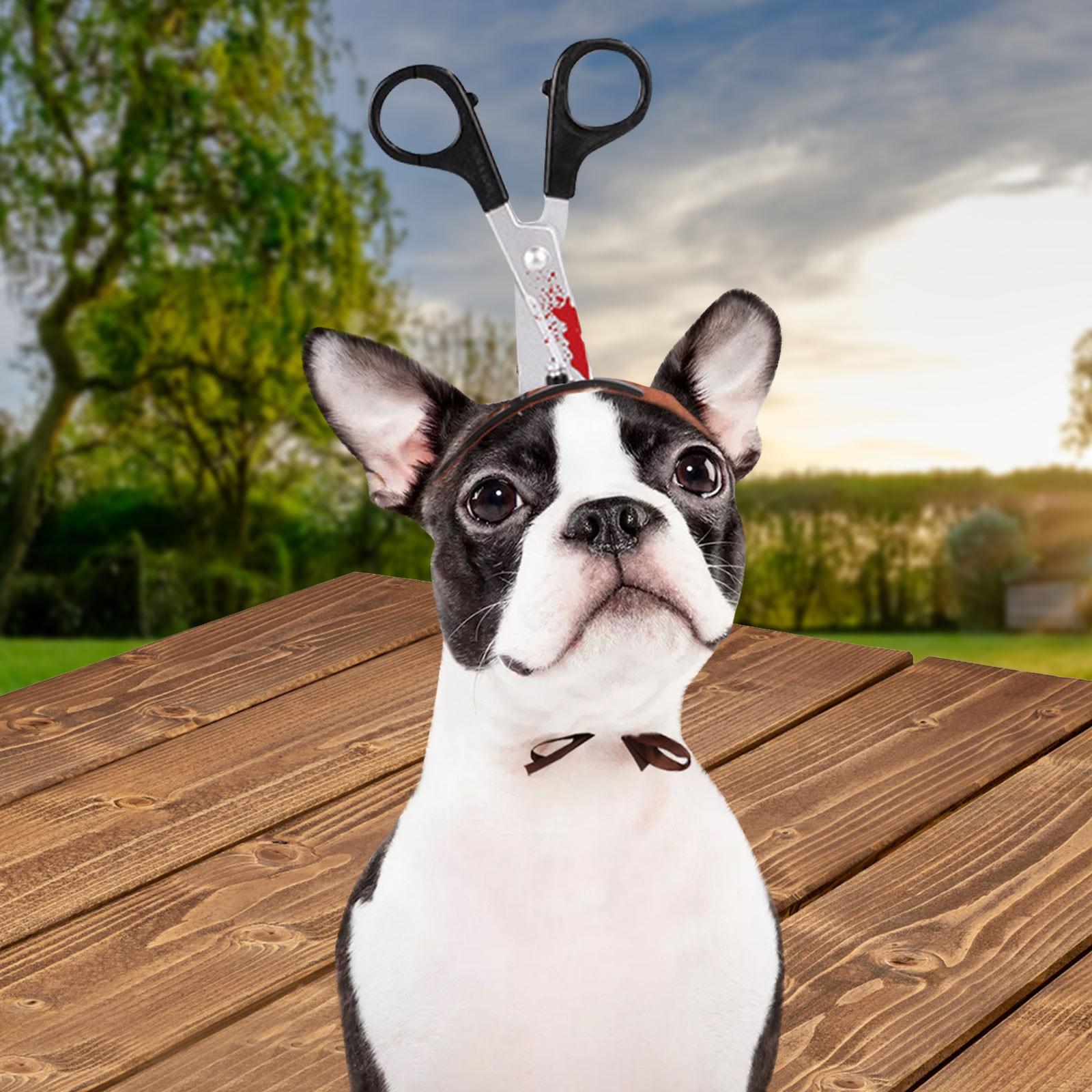 

Pet Hat Dog Cosplay Headgear Realistic Hammer Headband Headgear One Size