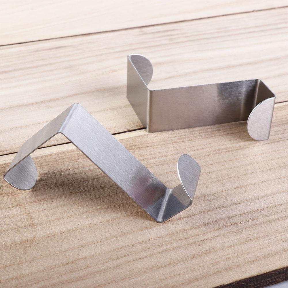 Punch-Free For Kitchen Bathroom Door Rear Organizer Home Clothes Hanger Hook Key Hook Storage Rack