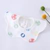 Class A Pure Cotton Waterproof Baby Bibs for Newborns and Toddlers: Boys & Girls Spit-Up Scarf