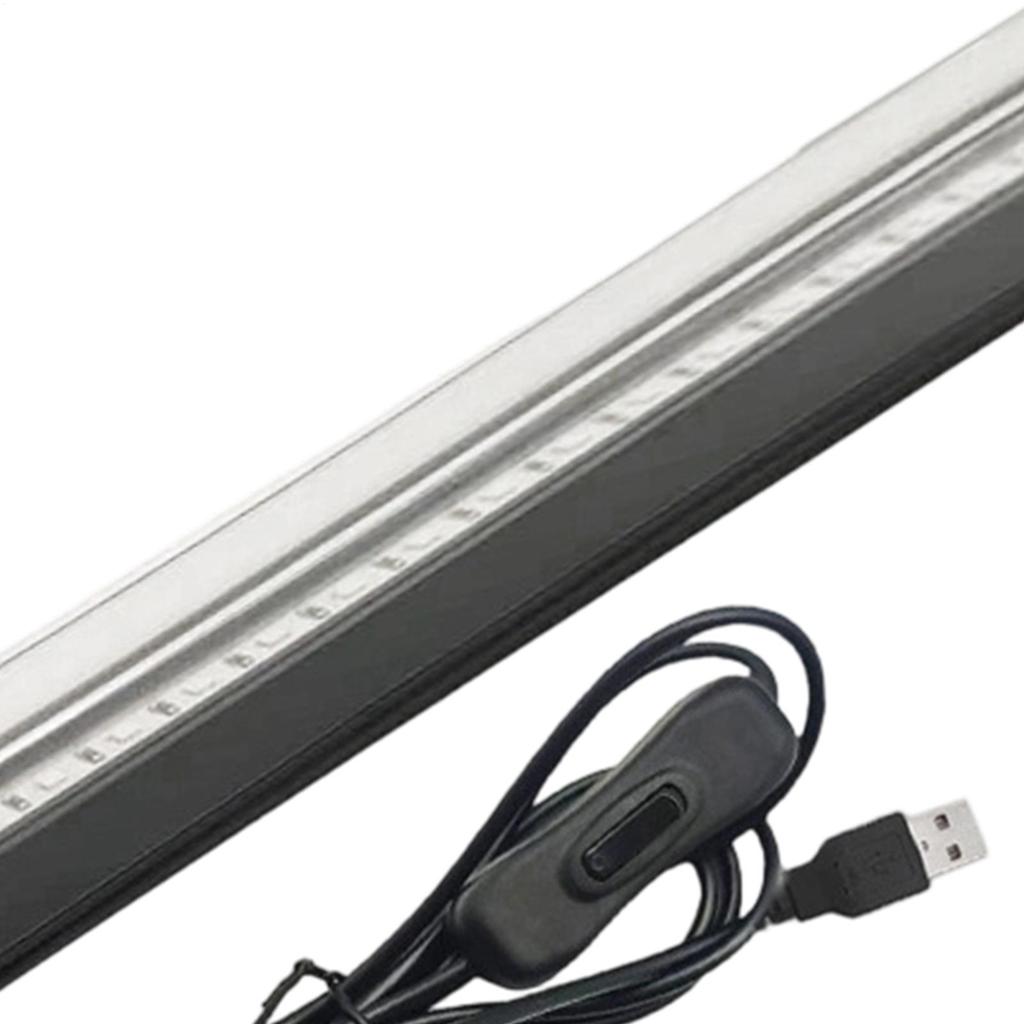 Black Light LED Bar 9W Magnetic Portable Fluorescent Lamp USB Fluorescent Black Light Strip For Home Club Living Room Bedroom
