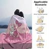 1 Stück Ferkel & Pu der Bär Umarmung Kuscheldecke Gemütliche Heimdekoration, Sofabezug, Outdoor, Geschenk für Freunde, Weiche Decke für Bett, Wohnzimmer, Reisen