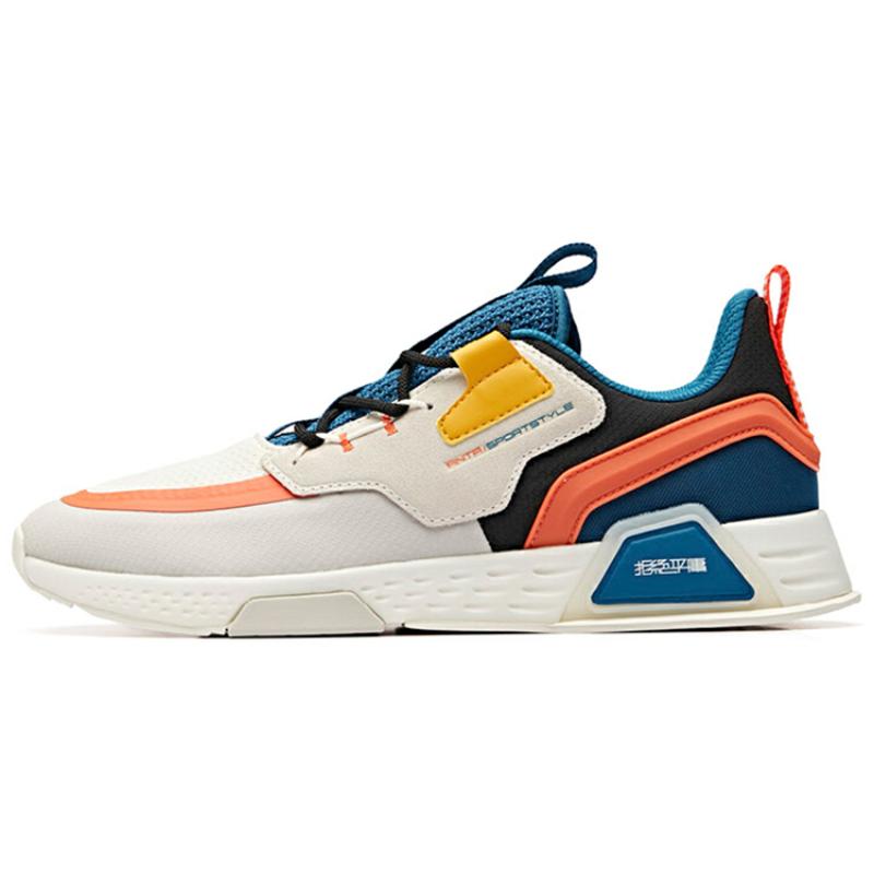Anta Life Collection Повседневная обувь Мужские Низкие Белые/Серые/Синие Кроссовки 11938888-3 39