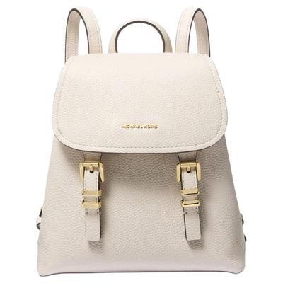Quinn Hardware Calf Leather Crossbody Backpack Extra Small Women's Cream White Milky White