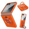 360 Rotating Ring Holder Magnetic Shockproof Phone Case for Samsung Galaxy Z Flip 7 Fe 6 5 4 3 Flip7 Flip6 Flip5 Flip4 Cover
