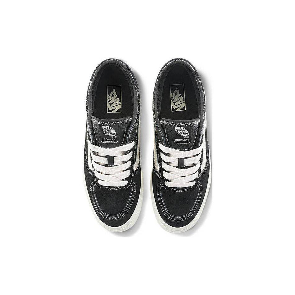 Vans Rowley Classic Comfortable Versatile Low-Top Skate Shoes Unisex Sneaker Black VN0009QJBPT