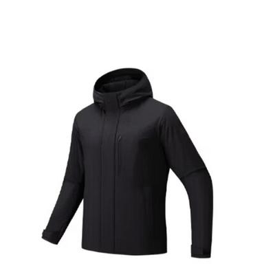 Men's Water-Repellent Hooded Padded Jacket