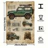 Vintage Metal Tin Sign 20x30cm - Rustproof Waterproof Wall Art, Vertical Retro Decor for Home Garage Bar Cafe, Easy Install