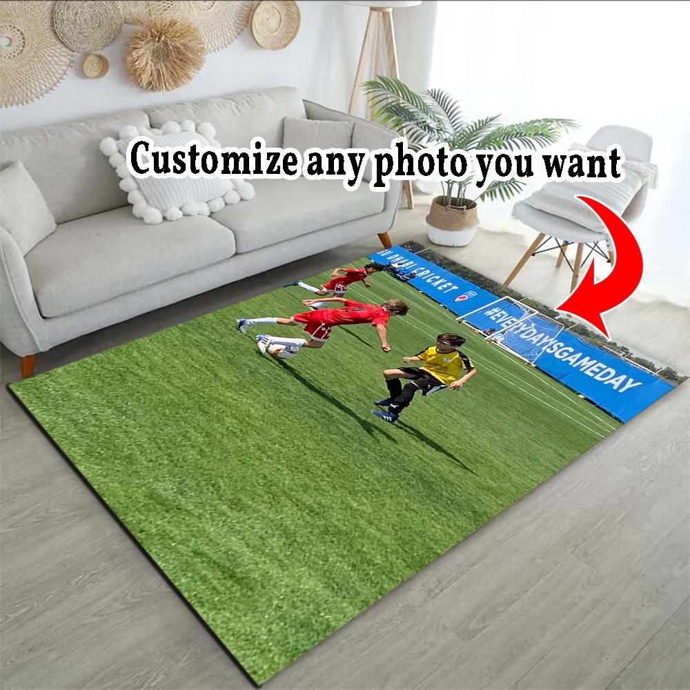 Customize Photos Customize Your photo Carpet Perfect for Living Rooms Game Room Foyer Dining Room Antislip Carpet Anime Office Decor