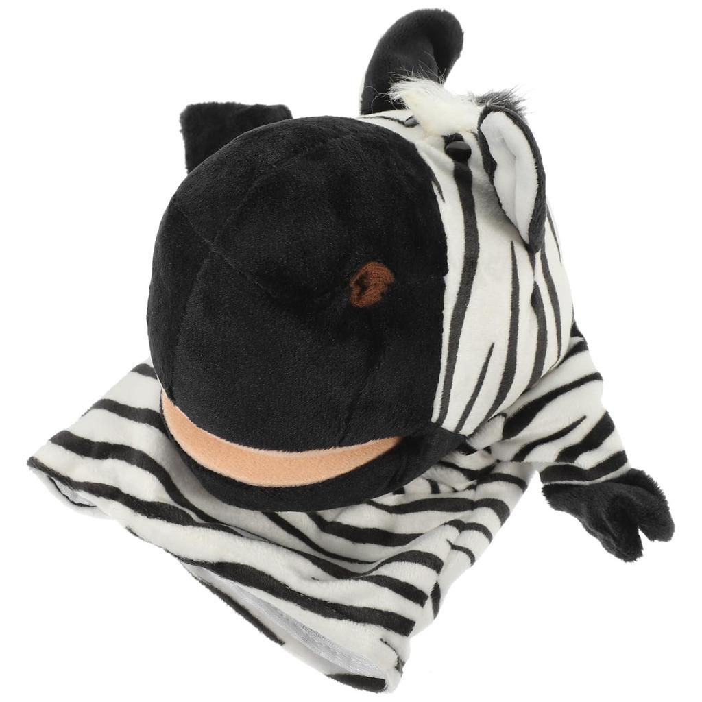 Homoyoyo Hand Puppet Zebra Stuffed Animal Toy Giraffe Plush Toy Cute