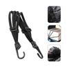 Motorcycle Stretchable 60cm/90cm Elastic Rope with Hook Back Seat Adjustment Helmet Fixed Protection Strap Motorbike Accessories