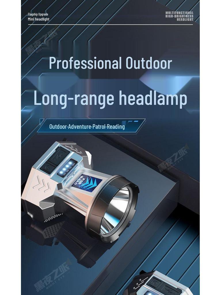 2026 Ultra-Bright Headlamp: High-Powered Light for Fishing, Hiking, and Construction