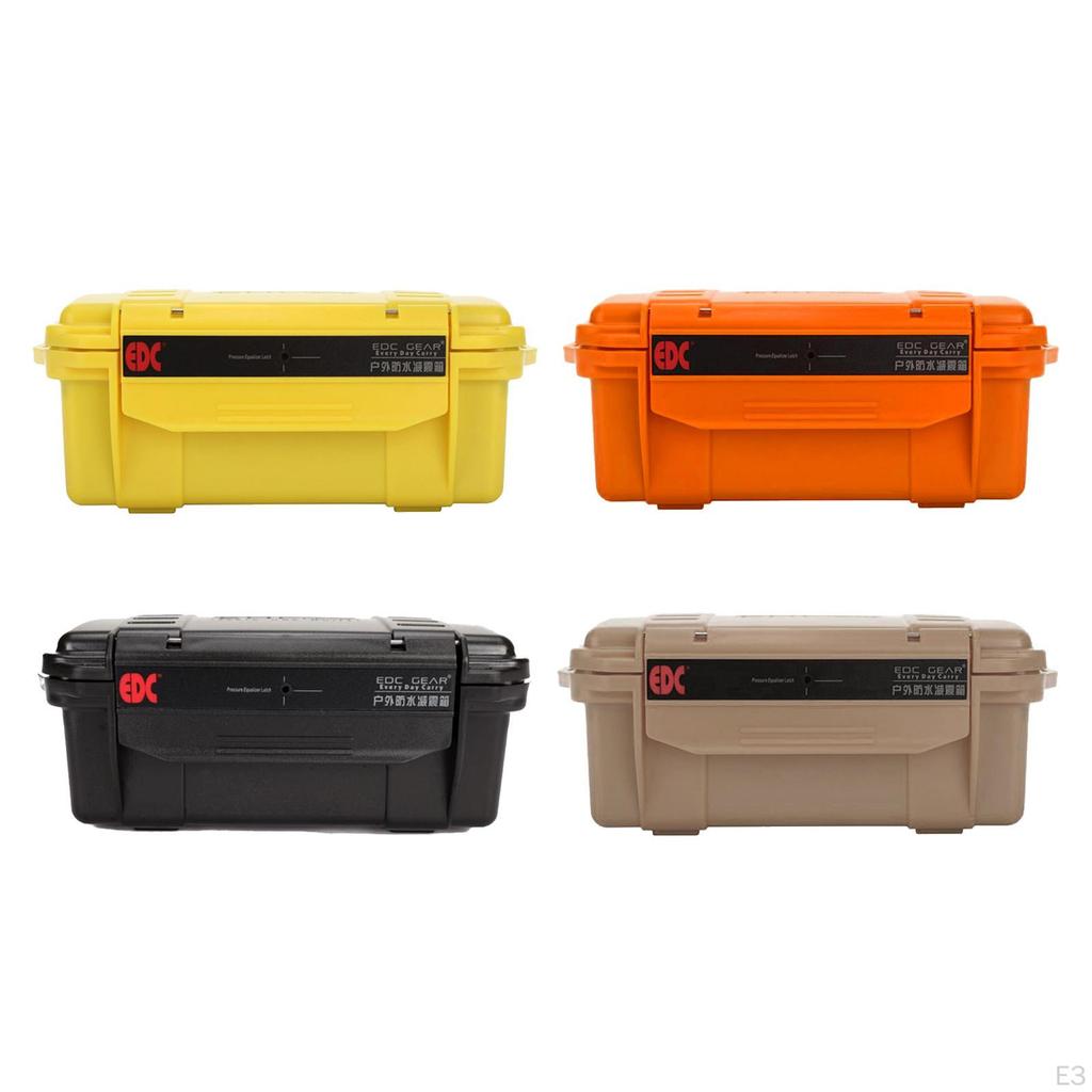 Anti-Pressure Shockproof Container Box Plastic Dry Storage with Foam Floating Case for