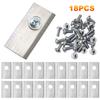 18/36pcs Stainless Steel Blades Replacement For Worx Landroid Robotic Lawnmower Cutting Blade Set Lawn Mower Parts