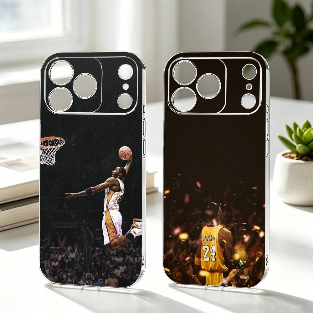 Basketball K-Kobe B-Bryant 24 Handyhülle Für iPhone 17 16 15 14 13 12 11 Mini Pro Max Plus Transparente Hülle