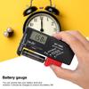 Portable Digital 1.5V 9V Battery Tester Measuring Diagnostic Checker Analyzer