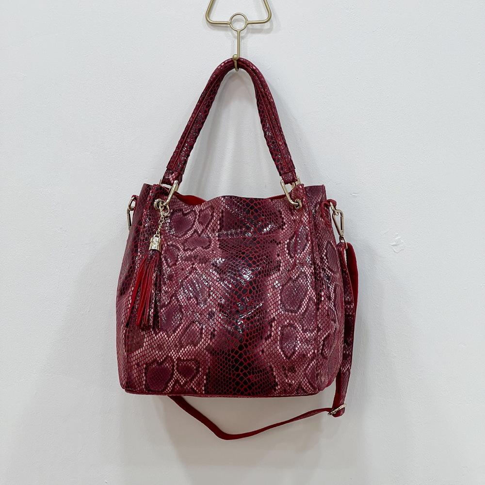 Bags Women'S High-Quality Women'S Bags Portable Large-Capacity Shoulder Messenger Bags Bucket Bags Tote Bags