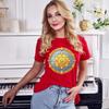 Antique Golden Coin T-Shirt Medallion Shirt Gold Medal Tee Gift for Mama Mom Granny Grandma Mother Grandmother Gran Nana Sister Aunt Women