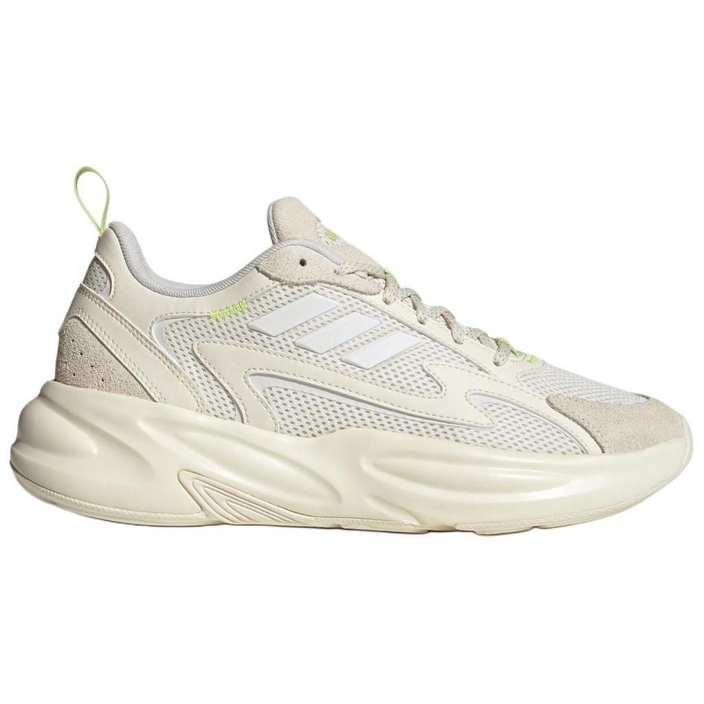 Adidas Ozwave Comfortable Thick Sole Low Top Dad Shoes Unisex Sneakers Cream-White JI1588