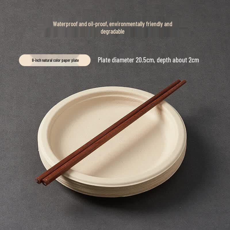 Qiwei Mini Disposable Round Aluminum Foil Plates