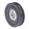 Ruota a Gola a U per Cuscinetto a Sfere POM 8x40x10MM Puleggia Rullino 608ZZ Ruota Delrin